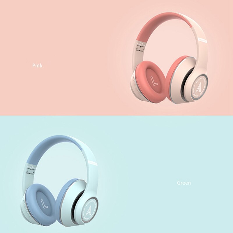 Auriculares inalámbricos HiFi con Bluetooth 5,0, cascos universales de graves potentes