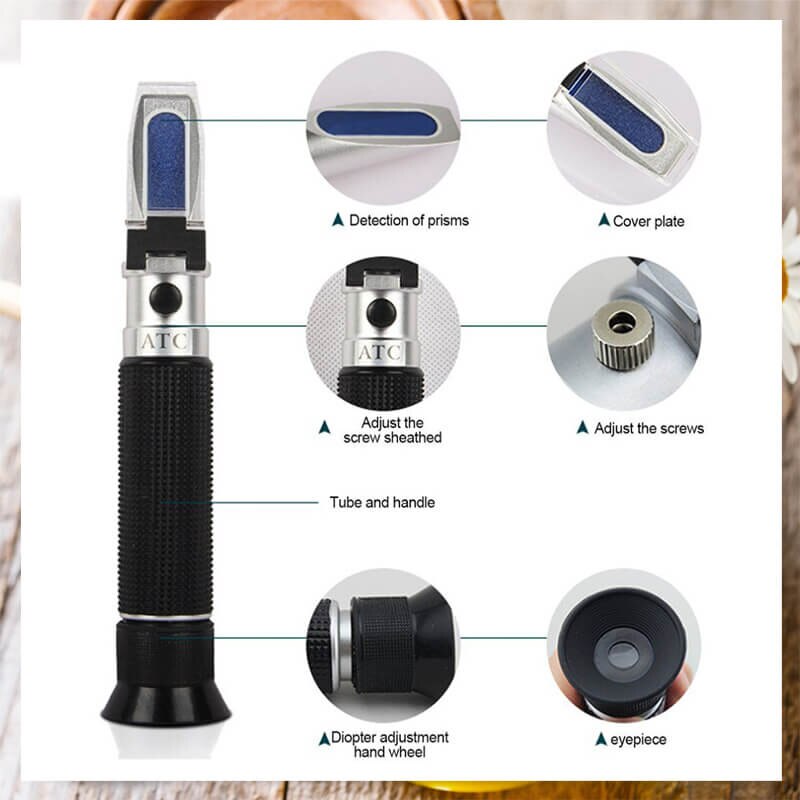 Sugar Solution Refractometer