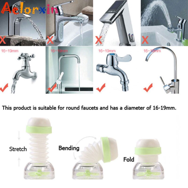 Vandhane extender vask håndtag forlængelse lille barn børn børn håndvask værktøj udvidelse af vand gennem badeværelset