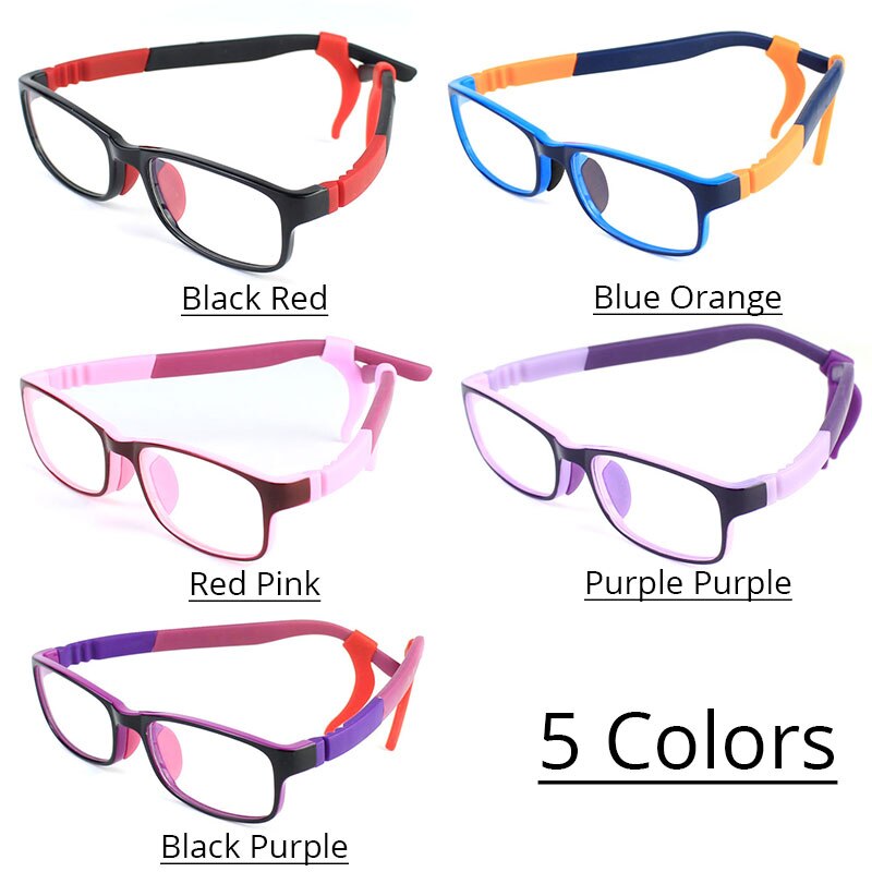 Vanlook Transparante Kid Computer Bril Voor Kinderen Anti Blue Ray Brilmontuur Oculos De Grau Brillen Silicone