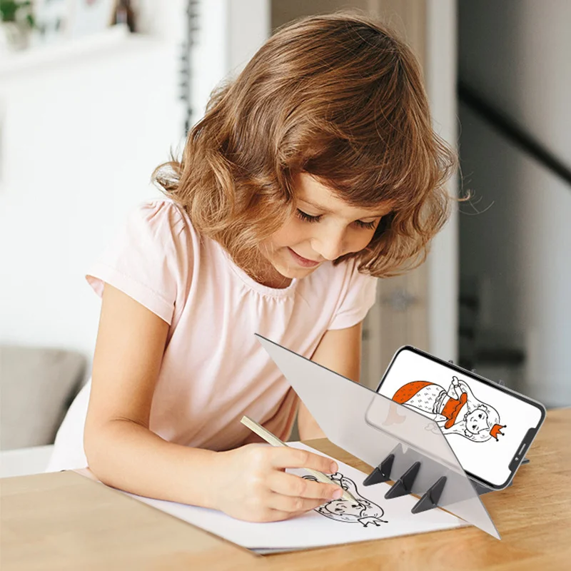 Transparent Drawing Board Learning Drawing Tools Table Copying Board Mobile Phone Screen Projection Drawing Sketching Tool