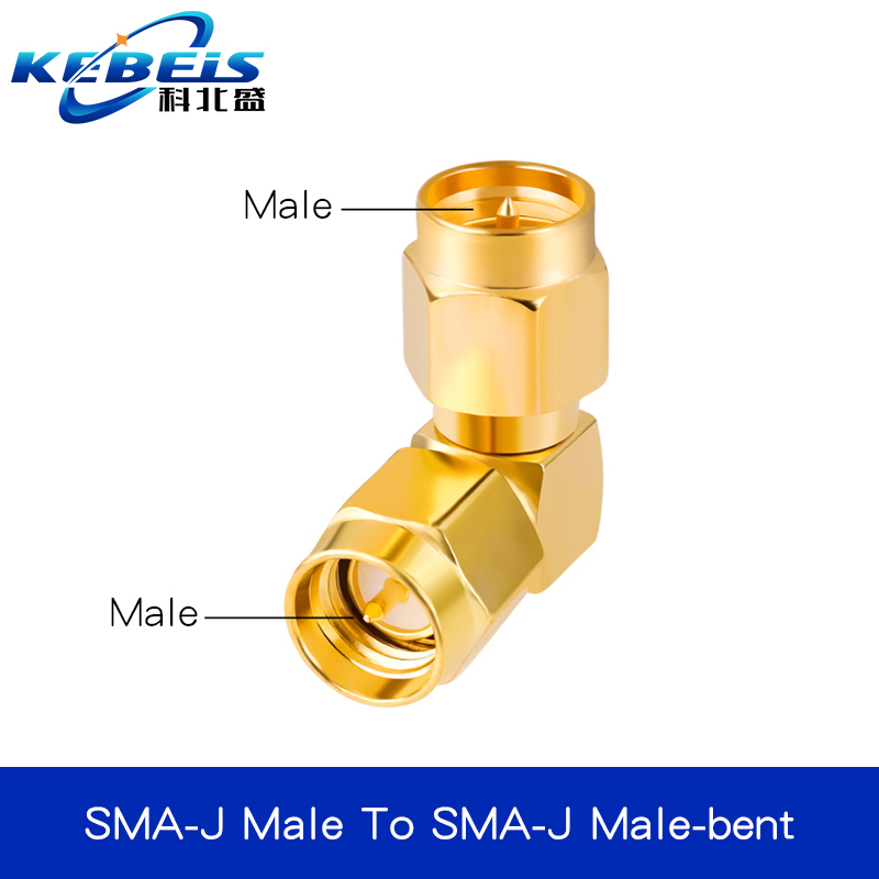 2 uds conector SMA adaptador SMA a SMA SMA a SMA/RPSMA enchufe macho y conector hembra conector adaptador coaxial RF recto deslizante ﻿: YELLOW