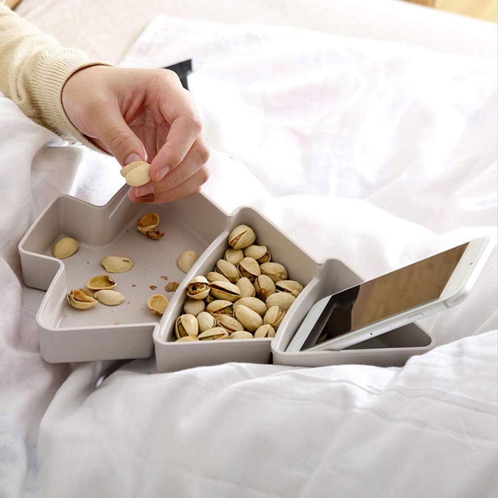 Assiettes en plastique noël bonbons noix graines Fruits | Forme créative de l'arbre de noël Snacks noix graines Fruits secs, plats bol plateau à déjeuner Gadgets de cuisine domestique