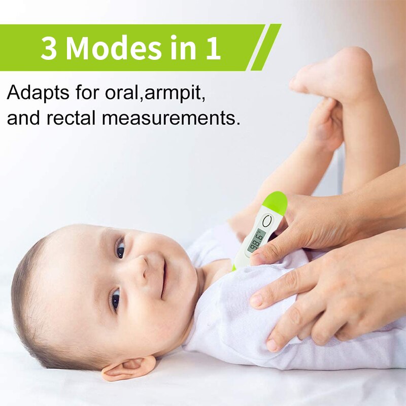 Digitale thermometer voor koorts kinderen volwassenen en baby's elektronische lichaamsthermometer temperatuurpistoolmeter meetinstrumenten