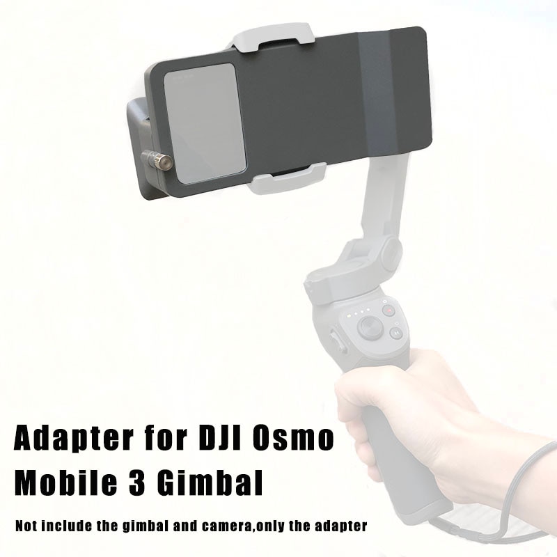 Handheld Gimbal Adapter Schakelaar Mount Voor Dji Osmo Mobiele 3/4 Gopro Hero 7 6 5 Black Action Camera Schakelaar plaat Adapter Vlog