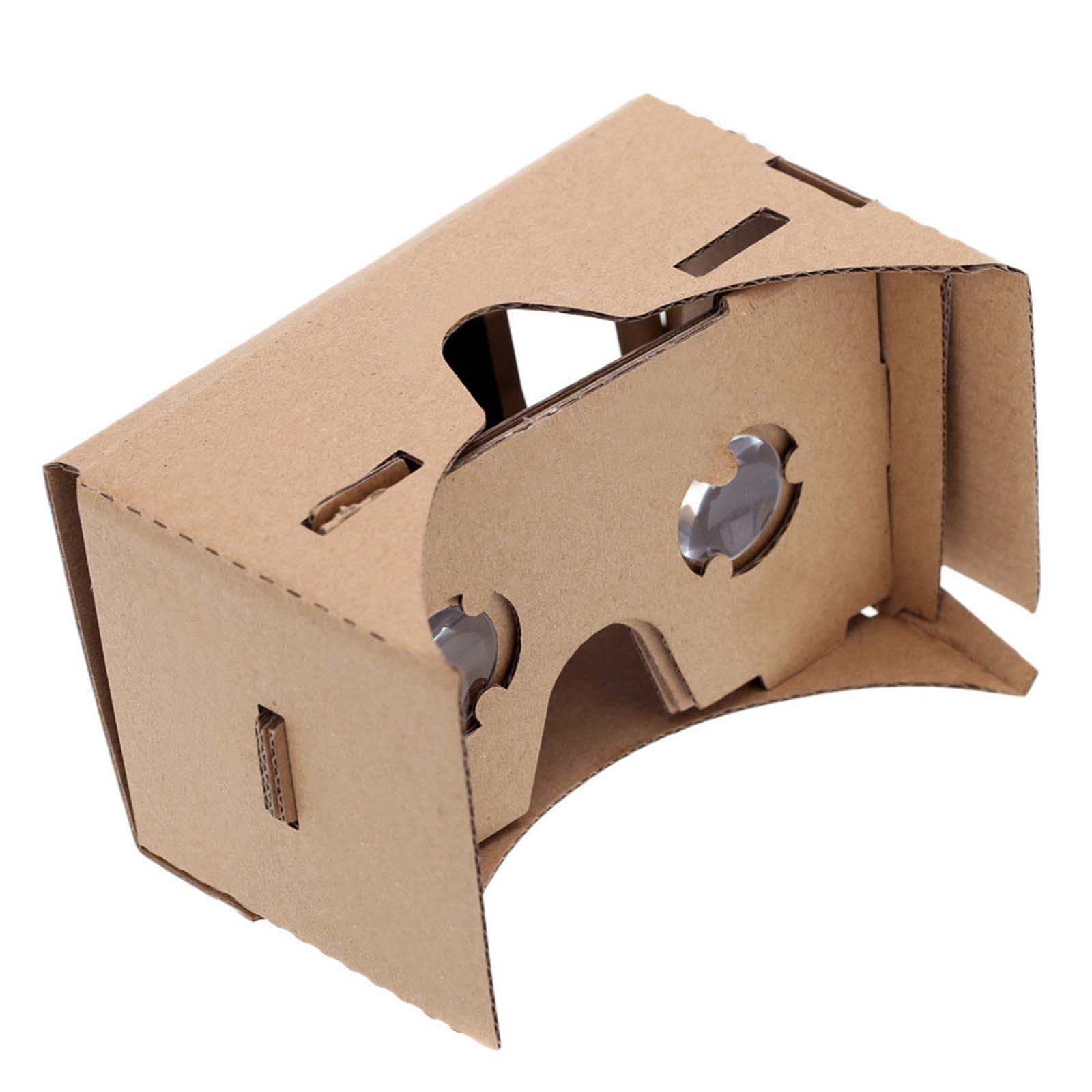 3d vr virtual reality briller pap trend google ultra clear view linse til mobil 3.5 - 6.0 skærm vr