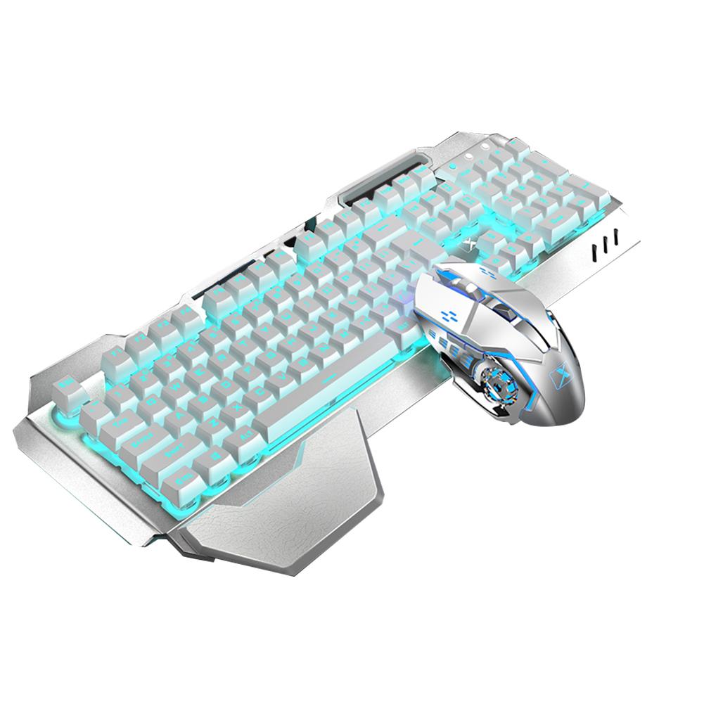 Keyboard Mouse Delicate K680 2.4G Wireless Gaming Rechargeable Backlit LED USB Mechanical For Gamer PC Laptop