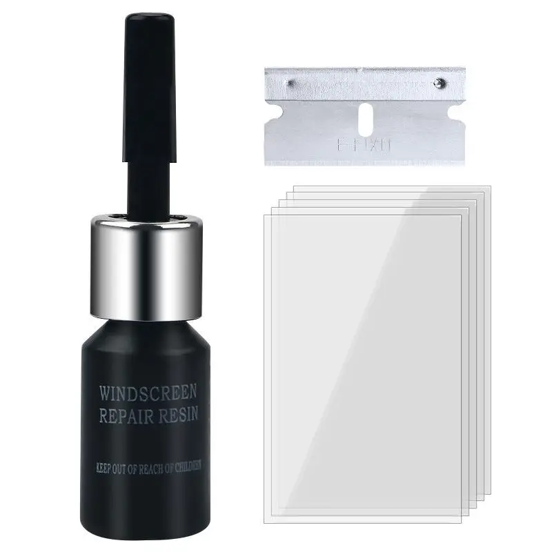 Xiaomi Auto Glas Reparatur Heilung Kleber Fenster Risse Weg Bausatz Entfernen Kratzer Automobil Gebrochene Reparatur Windschutzscheibe Riss Erholung einstellen: Weiß