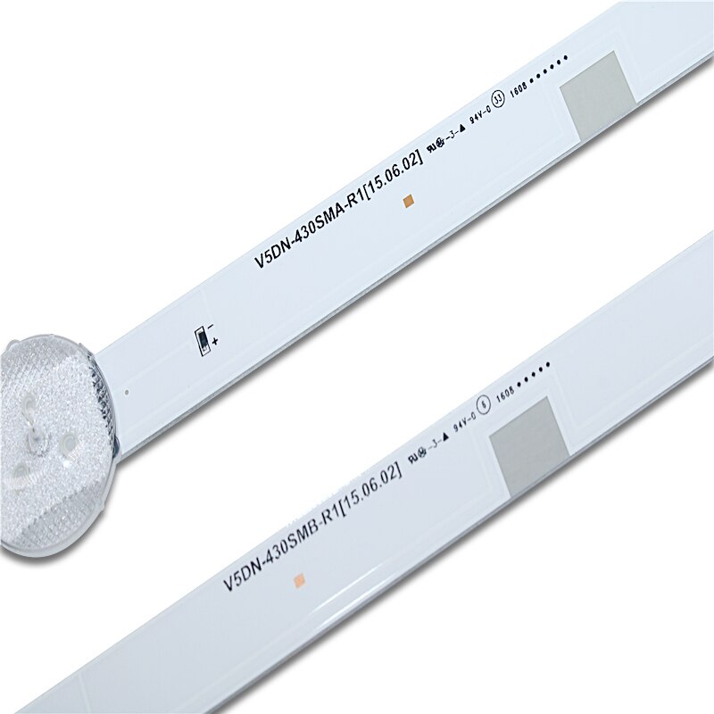 LED strip for Samsung UN43J5200 SVS43 FCOM FHD V5DN-430SMA-R1 V5DN-430SMB-R1 BN96-37294A 37295A BN96-38878A