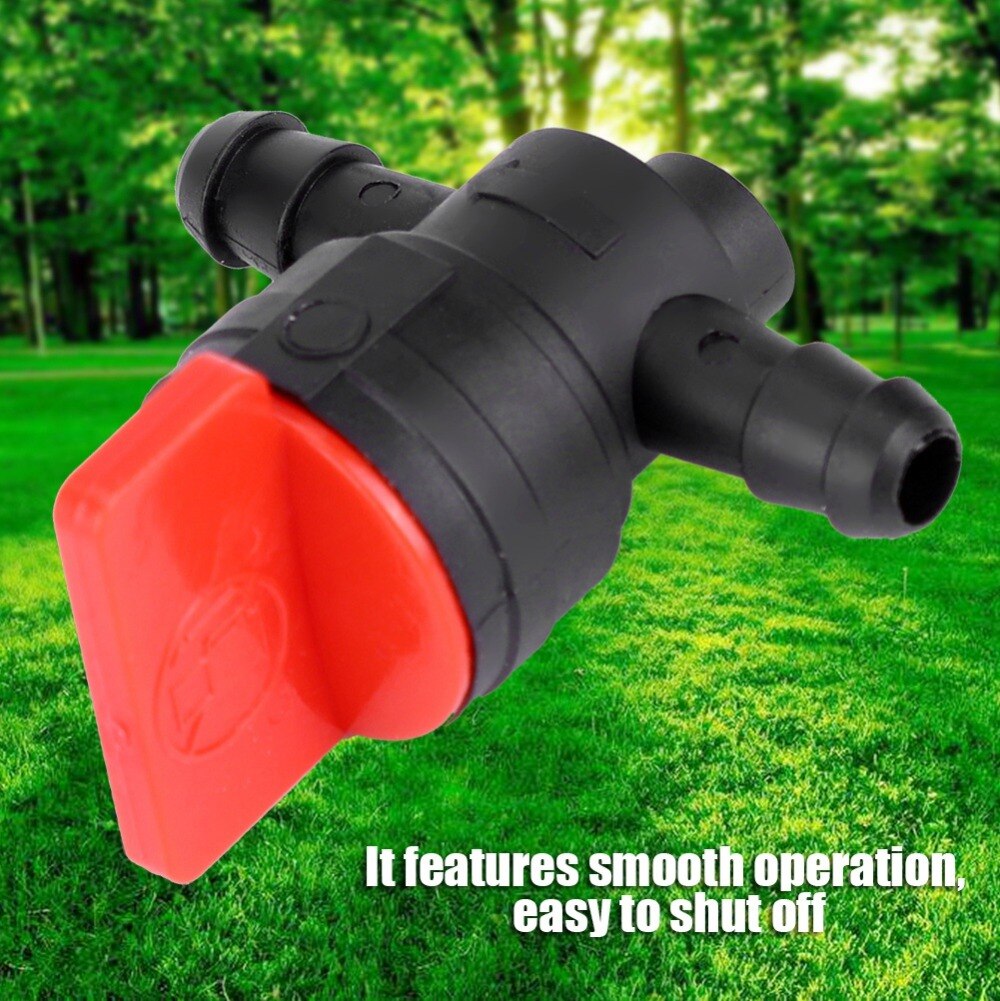 5pcs 1/4" Fuel Gas Tank Shut Off Valve Cut-off Switch Garden Brush Cutter Lawnmower Accessory plastic agricultural