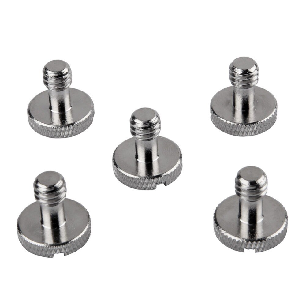 NICEYRIG – vis de plate-forme pour appareil Photo DSLR, 1/4 ", 1/4", 14 accessoires pour Studio Photo, en alliage d'aluminium (5 pièces par paquet)