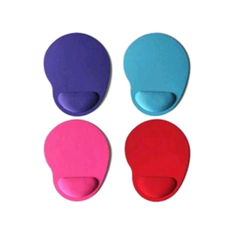 Tapis de souris ergonomique avec repose-poignet en Gel, Base antidérapante en caoutchouc, adapté à la frappe au bureau et au soulagement de la douleur