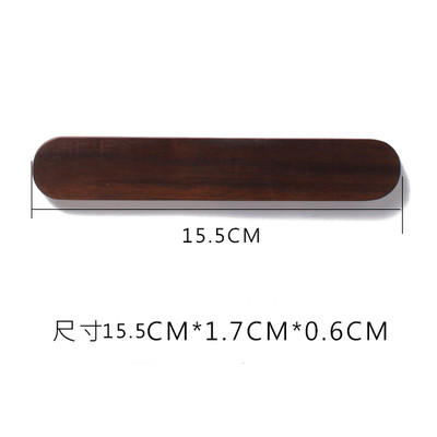 Massivt tre magnetisk jern krok nøkkel oppbevaring magnet veggheng massivt tre krok tre veggdekorasjon magnetisk nøkkelholder: 3