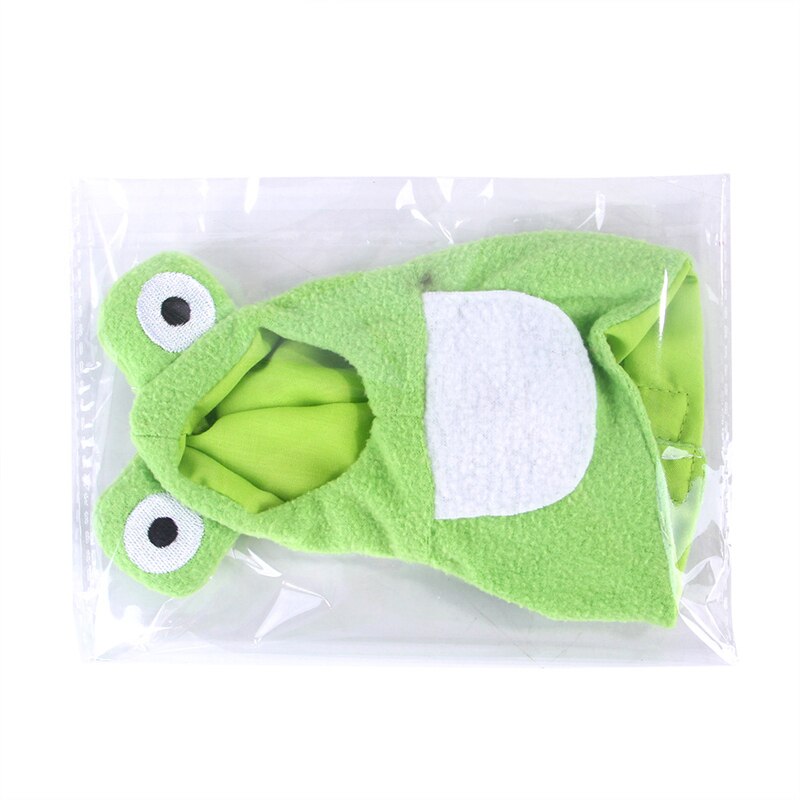 Ropa de invierno para aves, abrigo cálido con capucha para loros, periquito, cacatúa, Disfraces para fiestas, accesorios para fotos, X2, 10 Uds.