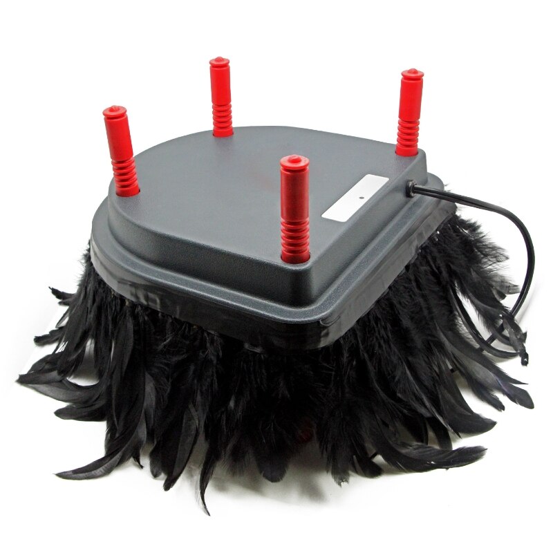 Electric Chick Brooder Heating Plate Chick Ducklings Cage Warmer Temperature Control Roost Cone Adjustable Height Warm 15 Chicks