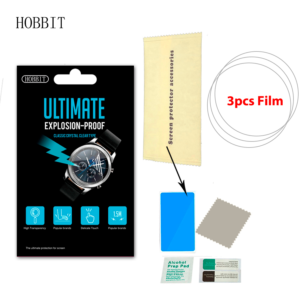3 stk for casio gmw -b5000tb gmw -b5000 gmw -b5000pb g-shock watch skjermbeskyttelsesfilm gmw -b5000 tcm -1pr anti-sjokk klar film