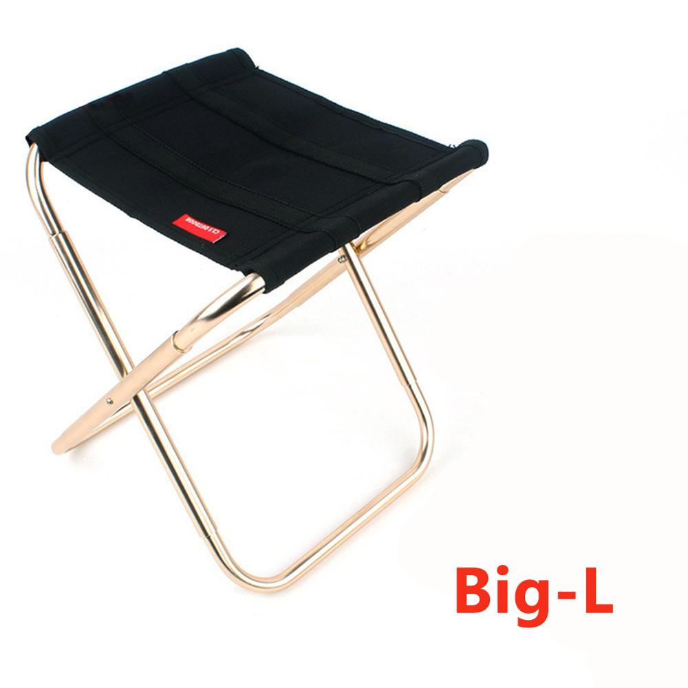 Vouwen Vissen Stoel Lichtgewicht Picknick Camping Stoel Met Zak Opvouwbare Outdoor Draagbare Te Dragen Outdoor Meubels: L