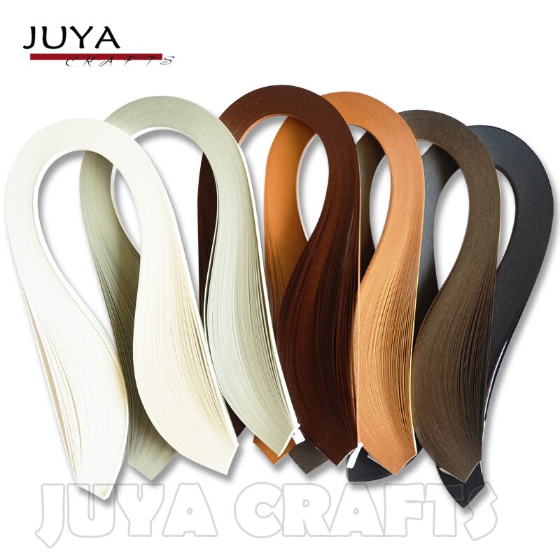 Kit Quilling JUYA Con Carta E Strumenti - 12 Colori, Colla E Modelli - Per Arte In Carta - Foto 8