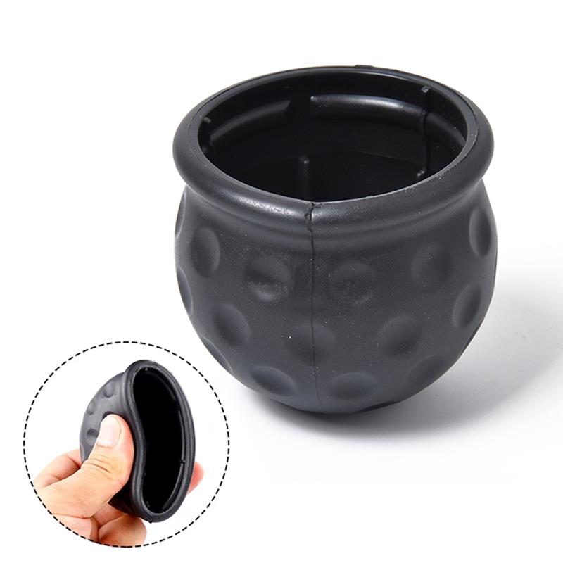 50mm tilhengerfeste kule deksel tilhengerfeste campingvogn henger tilhengerkule beskyttelse pvc universell til bil lastebil tilhenger tilhenger tilhengerkule