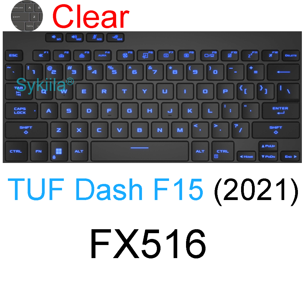 Keyboard Cover for ASUS TUF Gaming A15 A16 A17 Dash F15 F16 F17 FA507 FA607 FX507 FX607 FA707 Silicone Protector Skin Case 15 16: green
