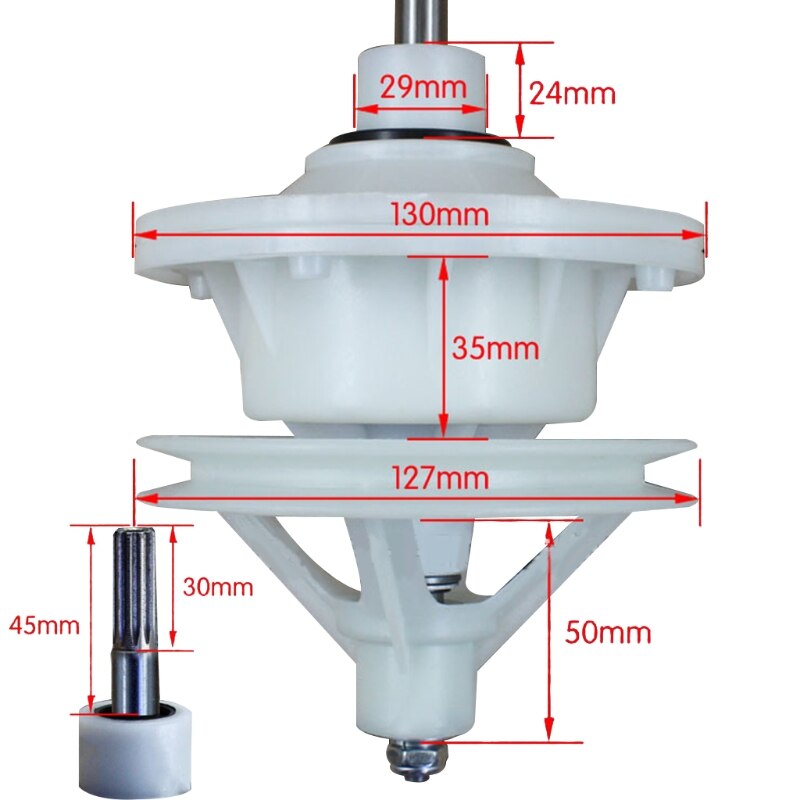 10 teeth shaft height 30/40/45/50mm Washing machine reducer 2022: 45 A