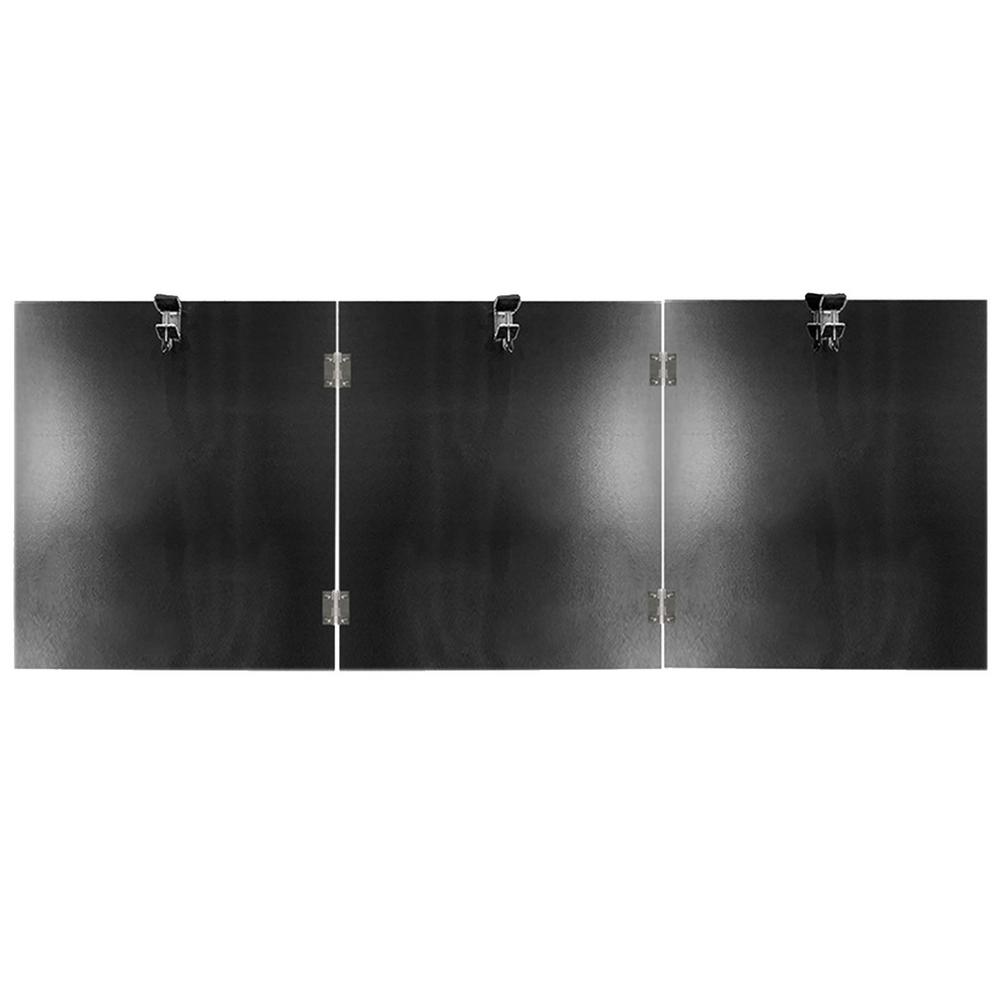 Outdoor Courtyard Heater Reflector Shield Patio Heater Wear-Resistant Heat Focusing Reflector: 3 pieces