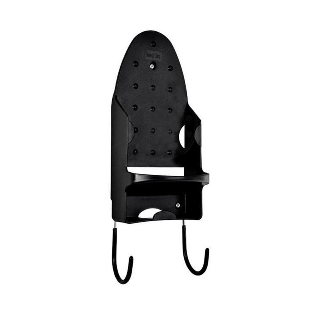 Strijkplank Houder Hanger Kast Deur Muurbevestiging Magazijnstelling Hotel Ijzeren Rek Strijkplank Opslag Houder: black