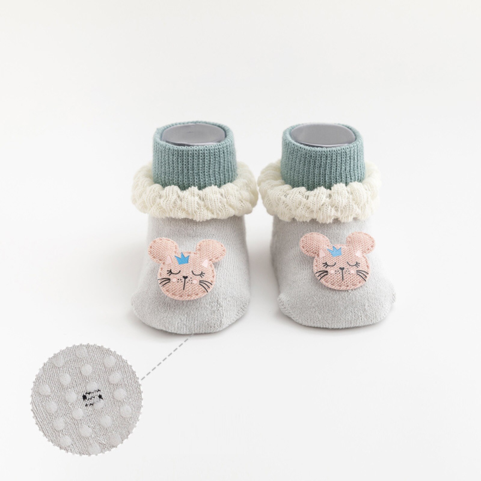Dessin animé souris imprimer enfants chaussettes infantile bébé garçons filles respirant anti-dérapant chaussettes coton doux printemps été Auttumn bébé chaussettes