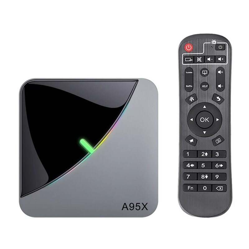 A95x f3 air smart tv box android 9.0 8k dekodning uhd 4k 75 fps medieafspiller amlogic  s905 x 3 2gb/16gb 2.4g/5g wifi  bt4.2 100m lan r: Default Title