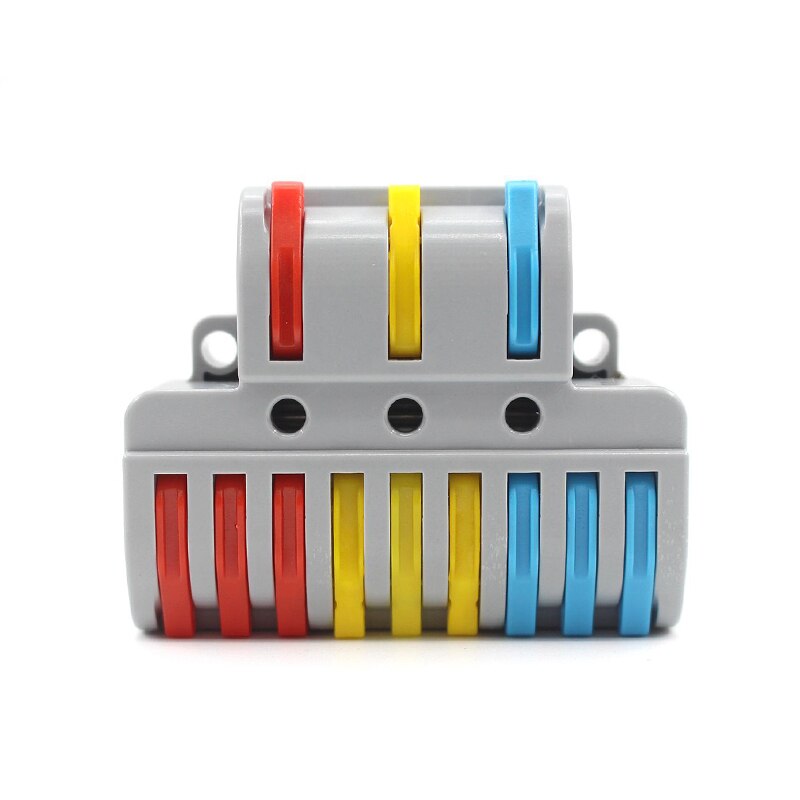 5/10 stücke Draht Stecker YJ-933 Universal Verdrahtung Mini Schnelle Elektrische Kabel Stecker Push-in Leiter LED Lampe Terminal Block