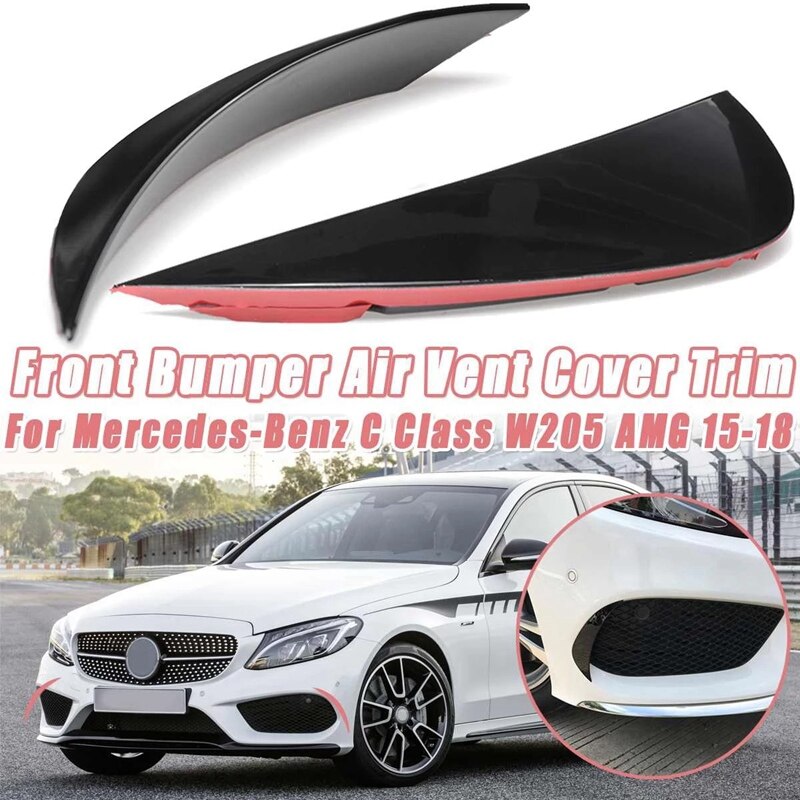 Kit Paraurti Anteriore Stile AMG Per Mercedes Classe C W206 C200/C260 2022+ – Design Sportivo E Aerodinamico