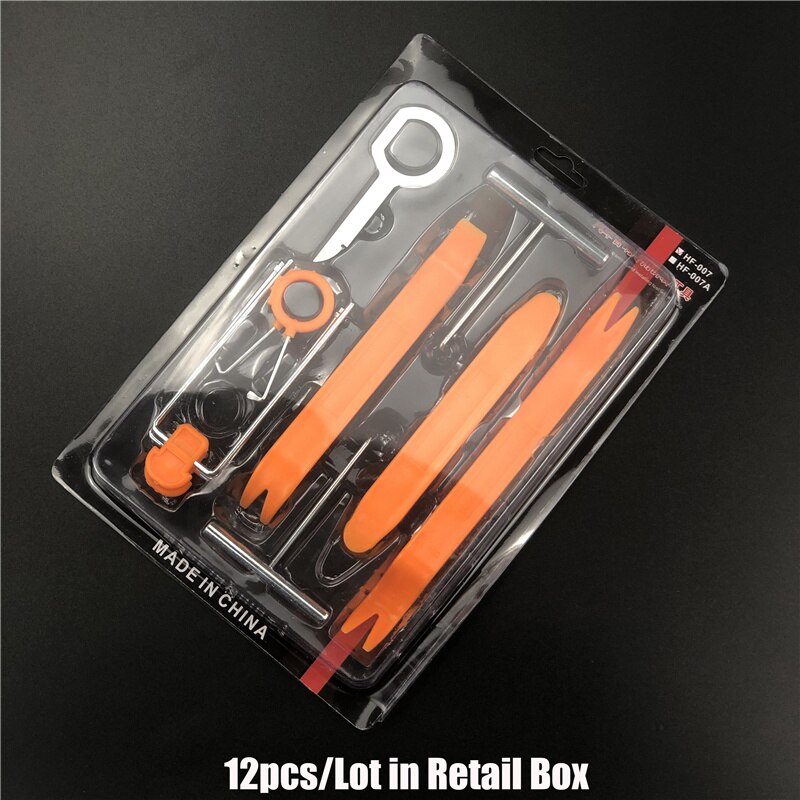 Auto Accessoires Removal Tool Kit Voor Dacia Sandero Stepway Dokker Logan Duster Lodgy: 12pcs in Retail Box