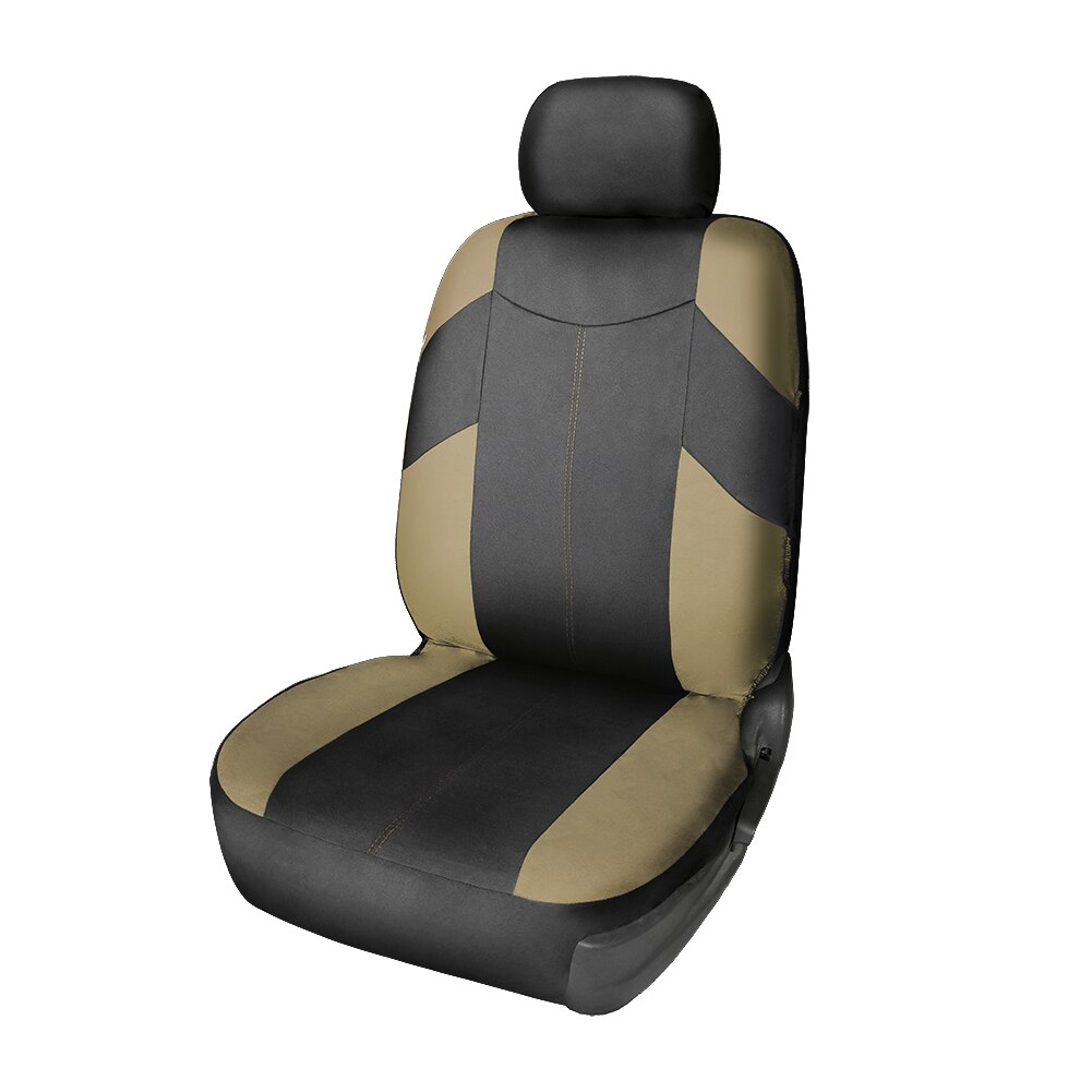 Universal Auto Sitzbezüge Vollen Satz Vorne Mesh Tuch für Lkw Limousine Innen 9 stücke Dekoration Zubehör Automobil Protektoren: Beige only