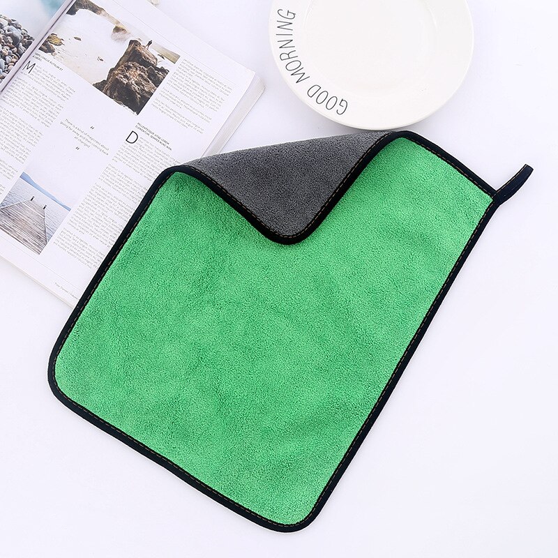 Trapo lavado coche Super absorbente, 30x40cm, microfibra, limpieza, Paños de secado, trapo, toalla de coche, pulido para el cuidado del coche, 1 ud.: Y25-4