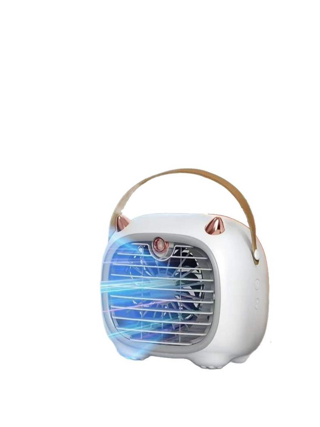 Desktop Refrigeration and Humidification Handheld Air-Conditioning Mini USB Charging Silent Portable Dormitory Bed Mobile Small Fan