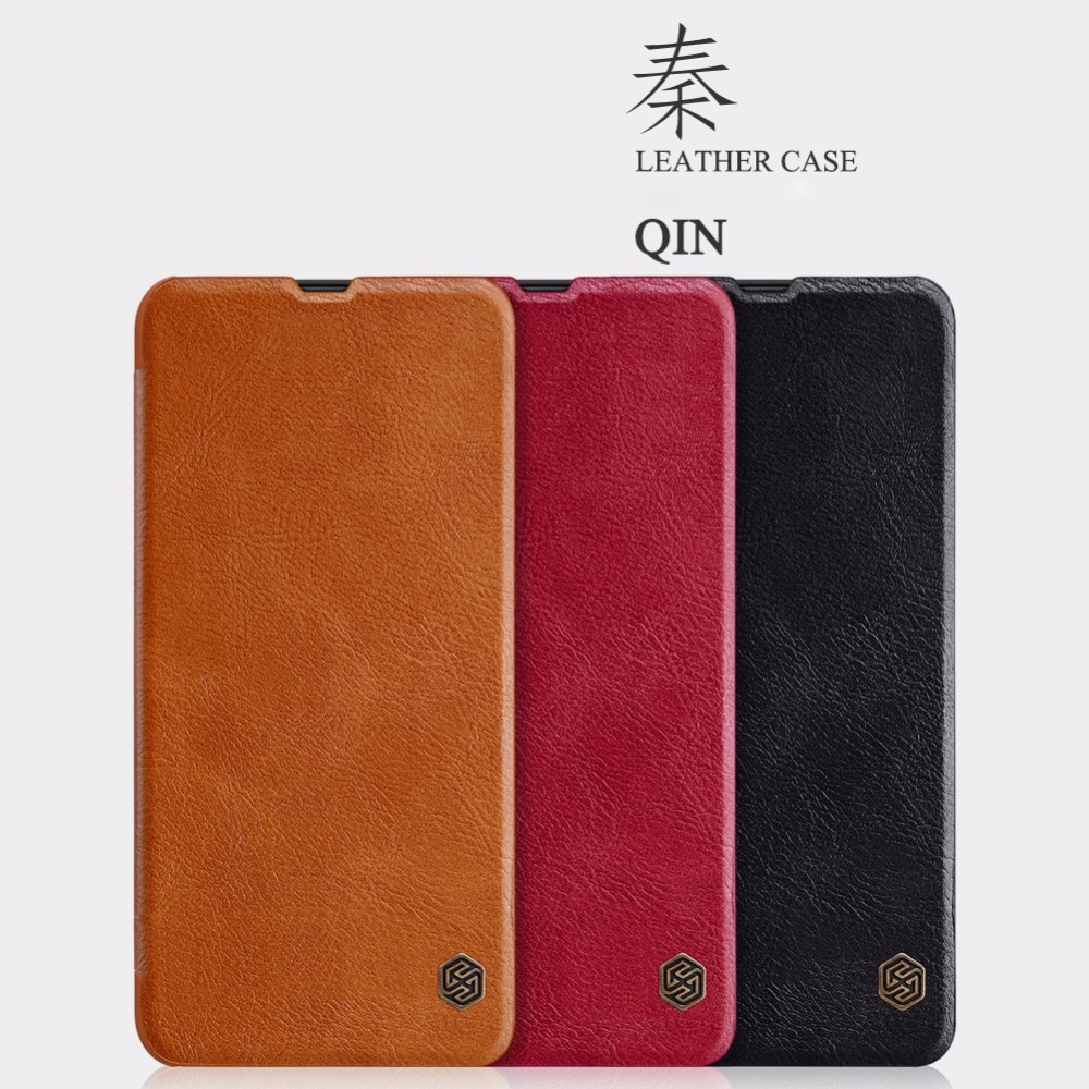 Leder fall für Samsung A50 abdeckung Samsung Galaxy A30 A40 A60 A70 Nillkin QIN Schutzhülle flip-Cover brieftasche Fall