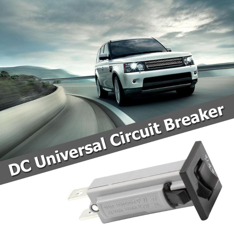 Flush Mount Car Circuit Breaker 15 Amp 120V/240V AC 50V DC Circuit Protector Interrupt Capacity 120Vx1000A 240Vx1000A