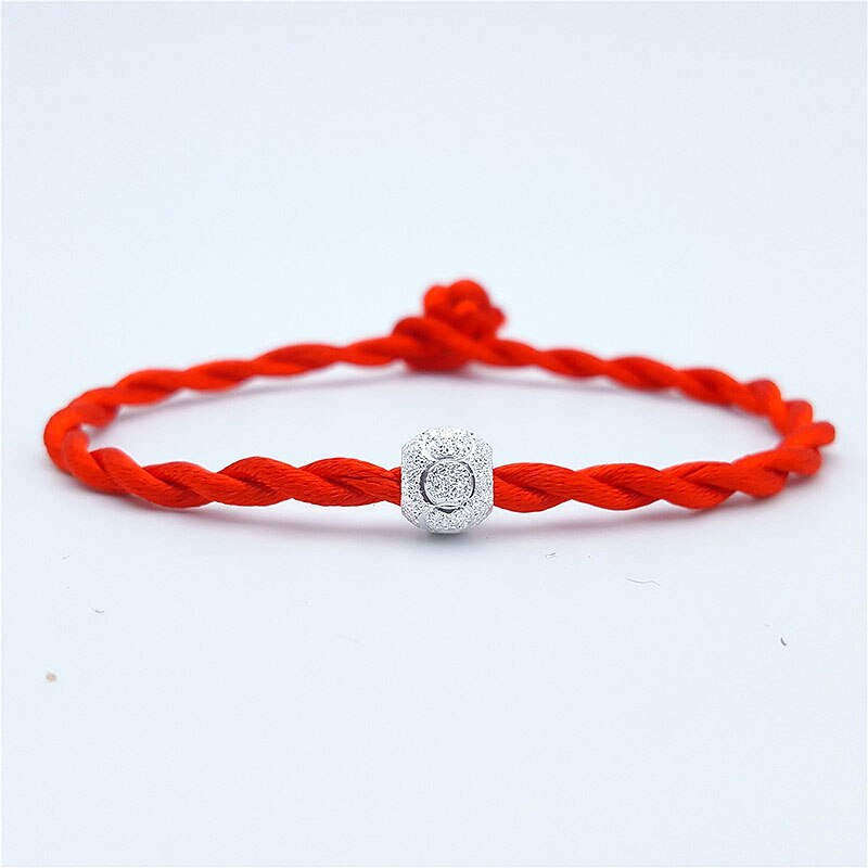 Lucky Golden Cross Heart Bracelet For Women Children Red String Adjustable Handmade Bracelet DIY Jewelry: 18