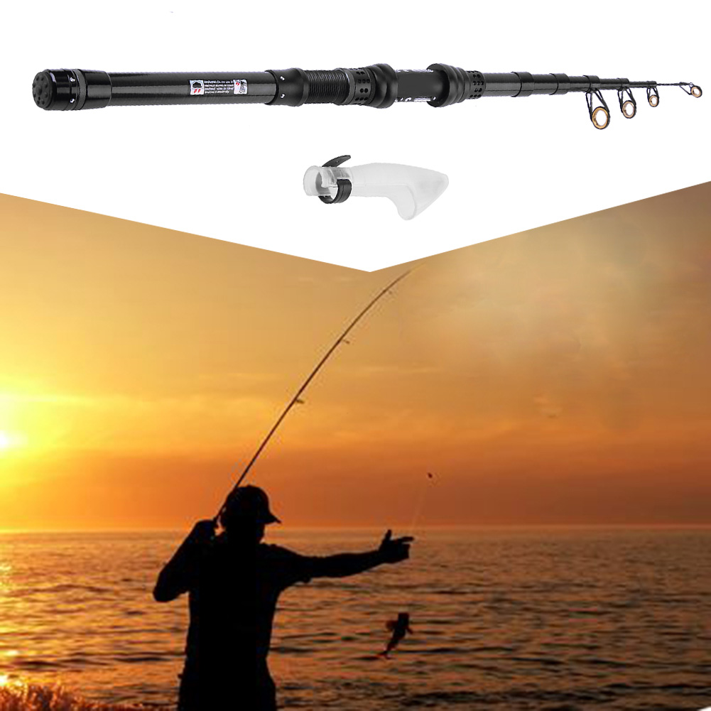 1.8-2.7m Carbon Portable Telescopic Fishing Rod Outdoor Lure Fishing Tackle-192604