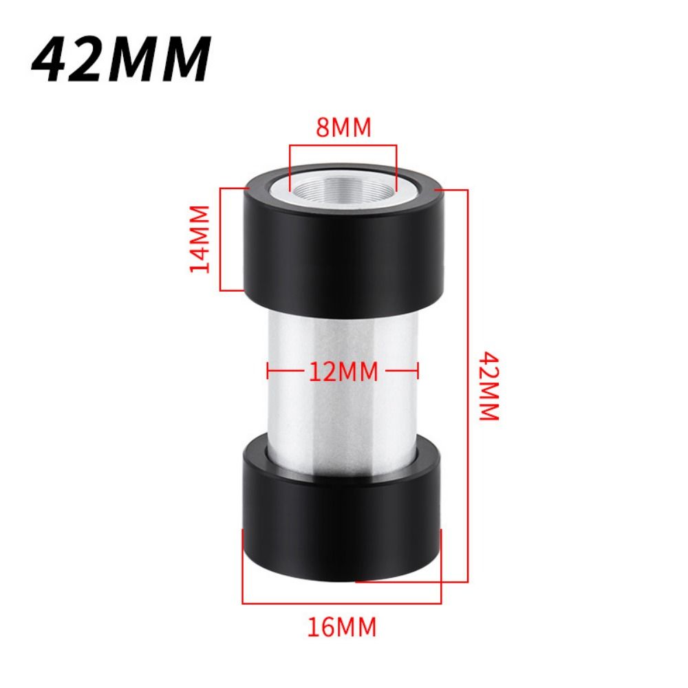 Aleación de aluminio MTB buje de choque trasero ID 8mm OD 12mm piezas de amortiguador de bicicleta de montaña bicicleta de carretera MTB: Morado