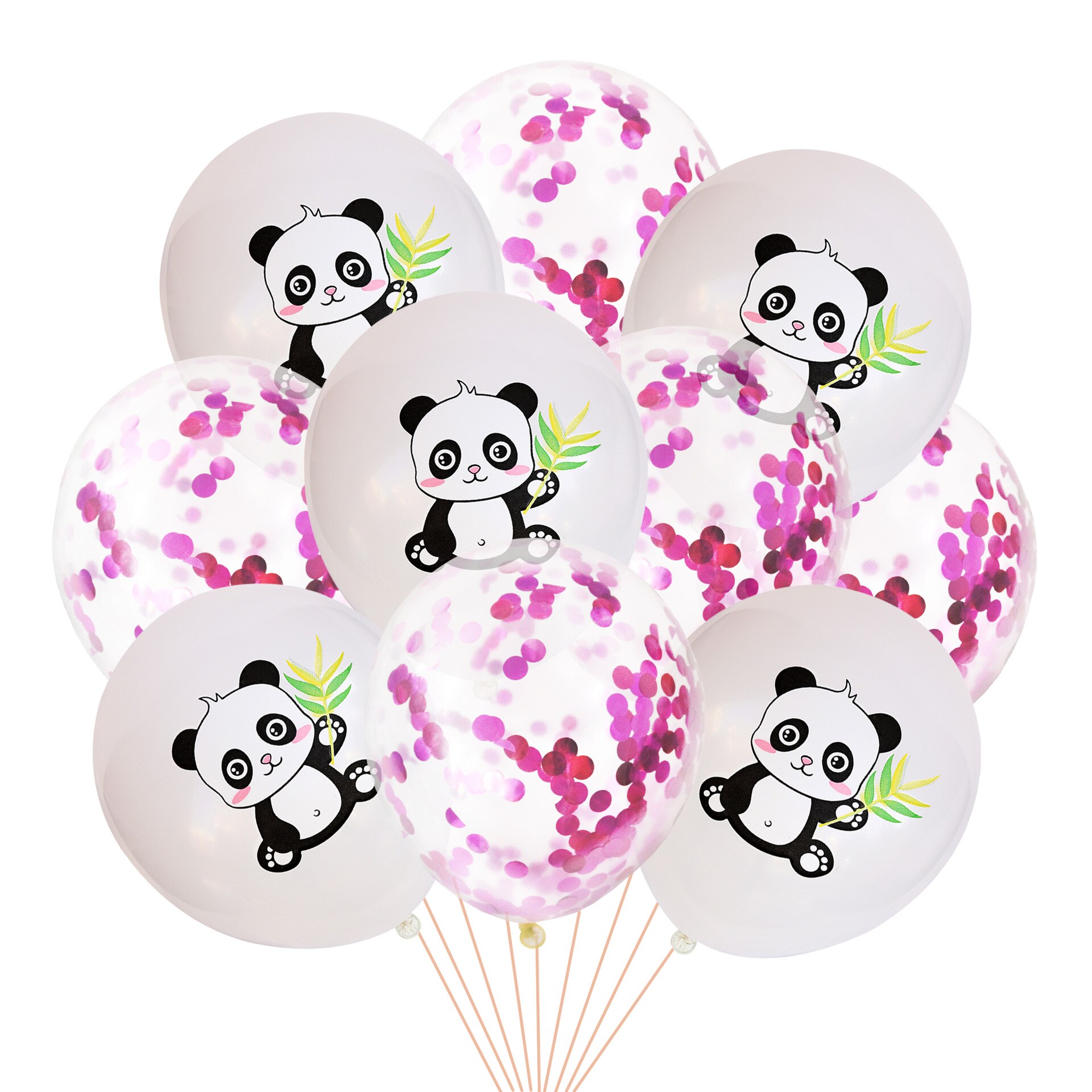 12 inch Latex Leuke Panda Print Ballon Dier Ballon kinderen Birthday Party Day Decoratie