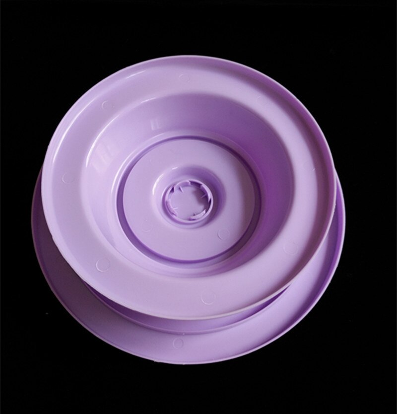 28Cm Plastic Taart Plaat Draaitafel Roterende Anti-Slip Ronde Cake Stand Taart Decoreren Draaitafel Keuken Diy Pan bakken Tool