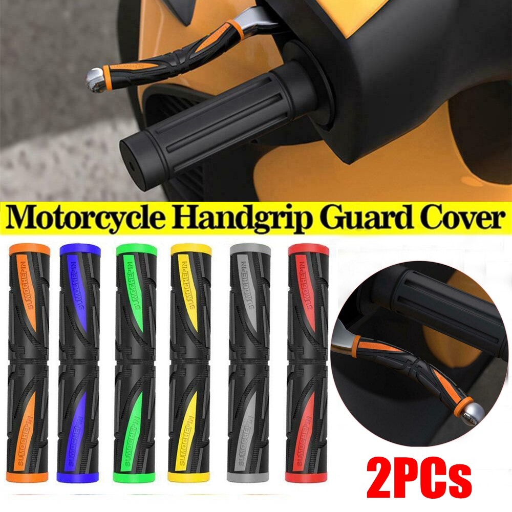 2 unids/par palanca de embrague y freno de goma ambiental, cubierta de moto, empuñaduras de manillar para empuñadura de motocicleta, protector, accesorios de ciclismo