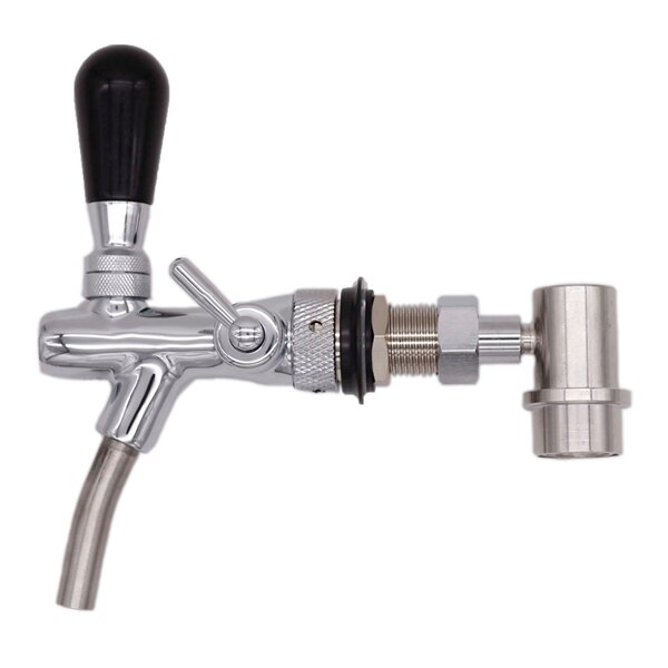 Draft Beer Faucet with Flow Controller & Stainless Ball Lock Beer Disconnect Kit Chrome Plating Shank Beer Kegging Accessories: Navy Blue