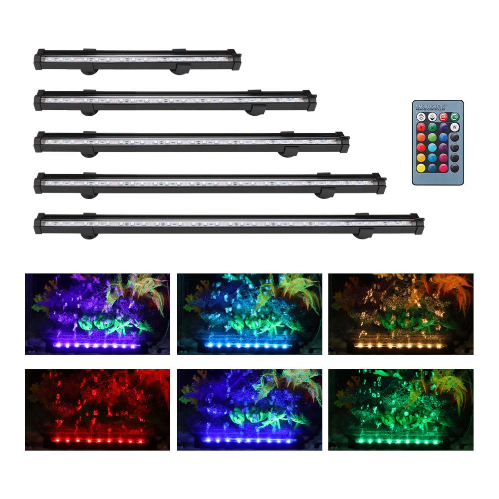 Submersible RGB Light Making Oxygen Underwater Color Changing LED Air Bubble Lighting Aquarium Air Bubble Lamp for Fish Tank