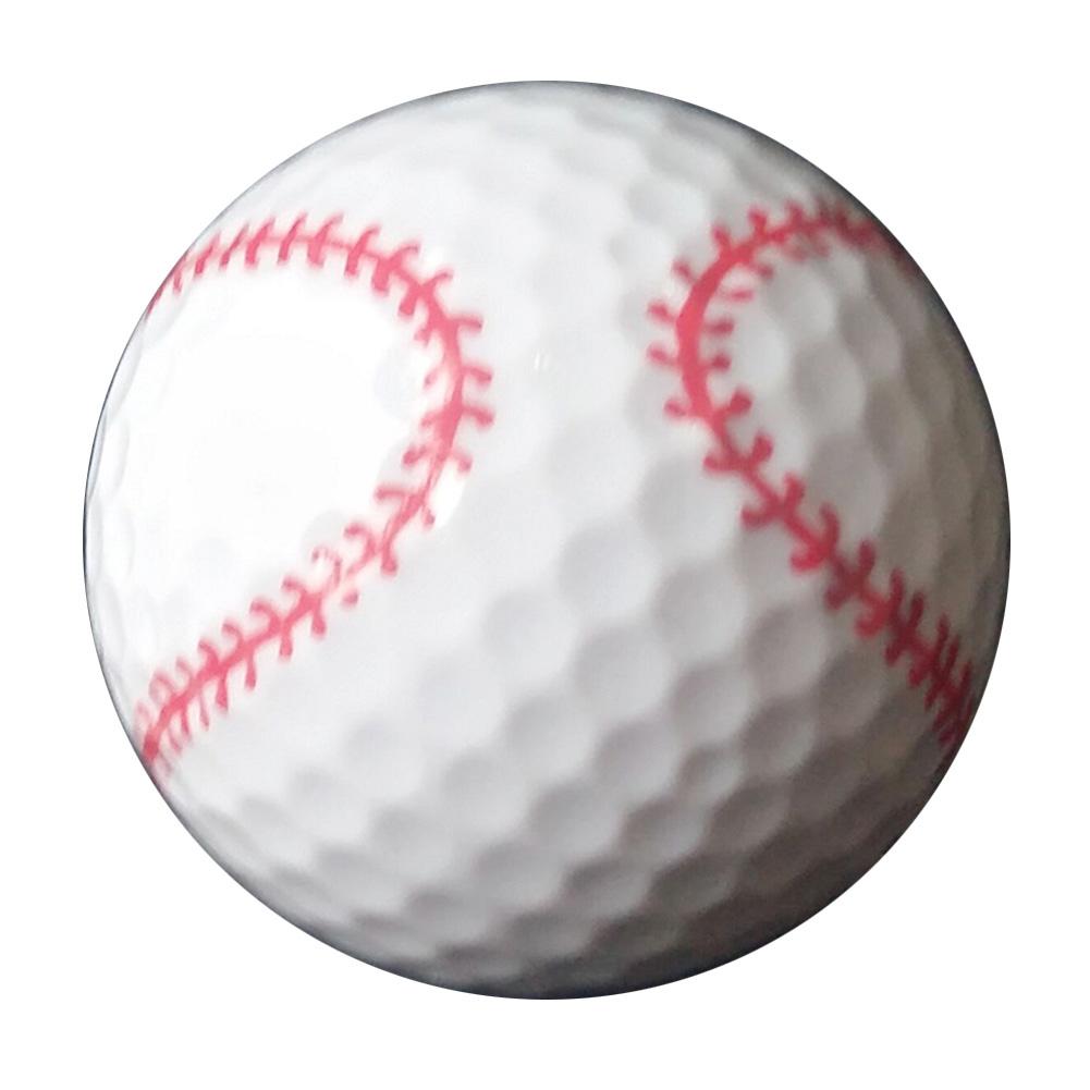 Mounchain Golf Balls Golf Game Sports Baseball Pattern Practice Golf Balls Indoor Outdoor: Default Title