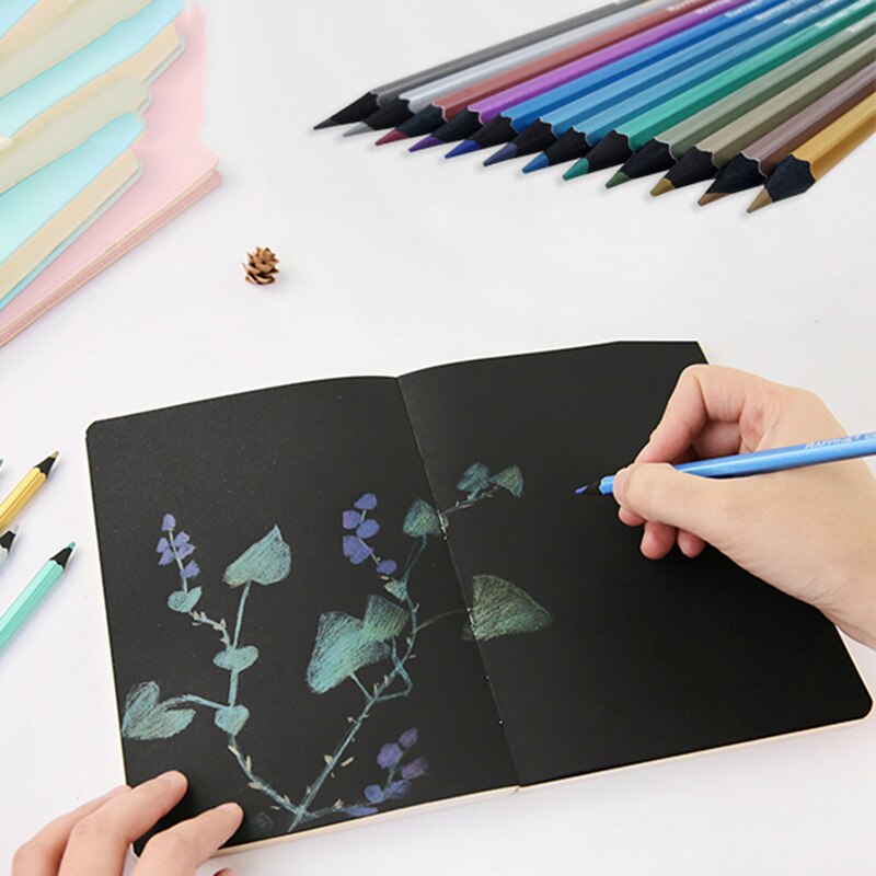 Marco lápices colores metálicos dibujar 6/12 Color artista bocetos lápices conjunto escuela suministros para arte de papelería