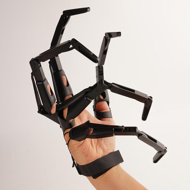 Halloween Articulated Fingers 3D Printed Articulated Finger Extensions Cosplay Props Horror Ghost Claw Props Movable Finger: Black left hand