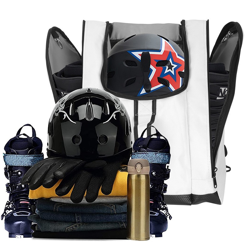Soarowl bota saco botas de esqui e botas snowboard saco mochila de acampamento excelente para viagens com exterior à prova dwaterproof água &amp; sacos inferiores