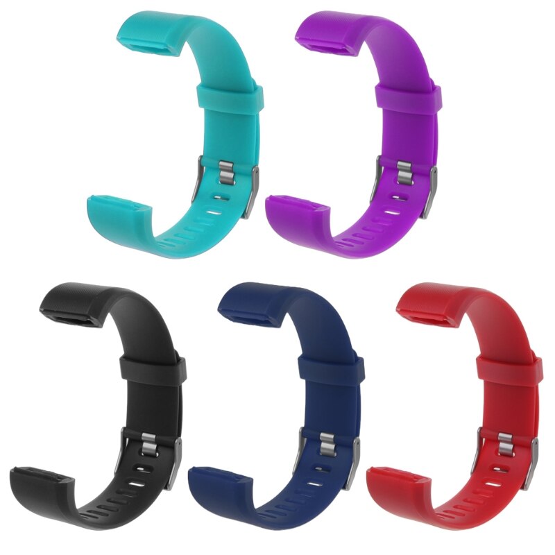 Silikon Gurt Kompatibel für Ich würde115 Plus Wasserdichte Armbinde Tragen Beständig Smartwatch Band Gürtel Uhr Armbinde